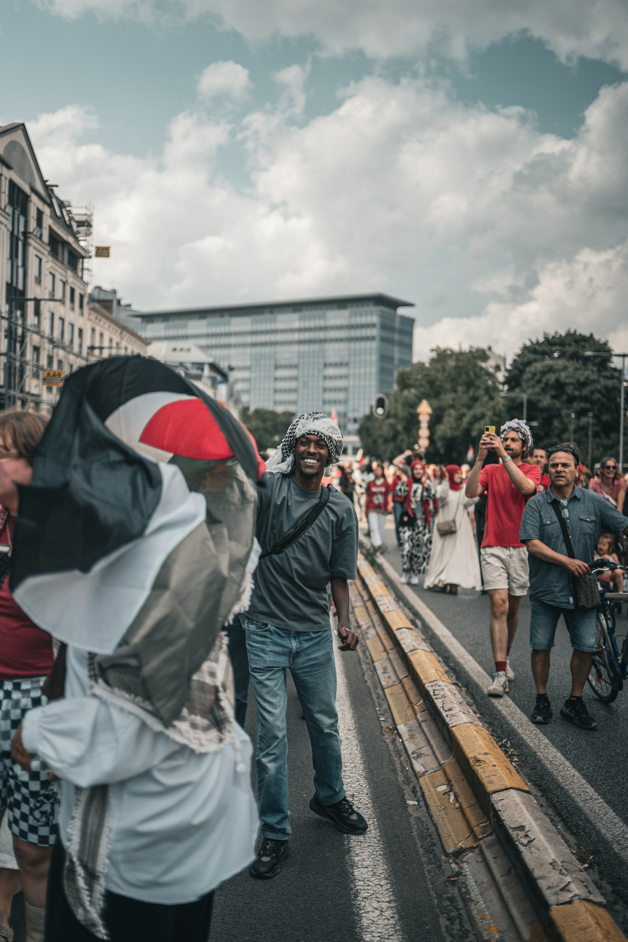 Gaza betoging Brussel